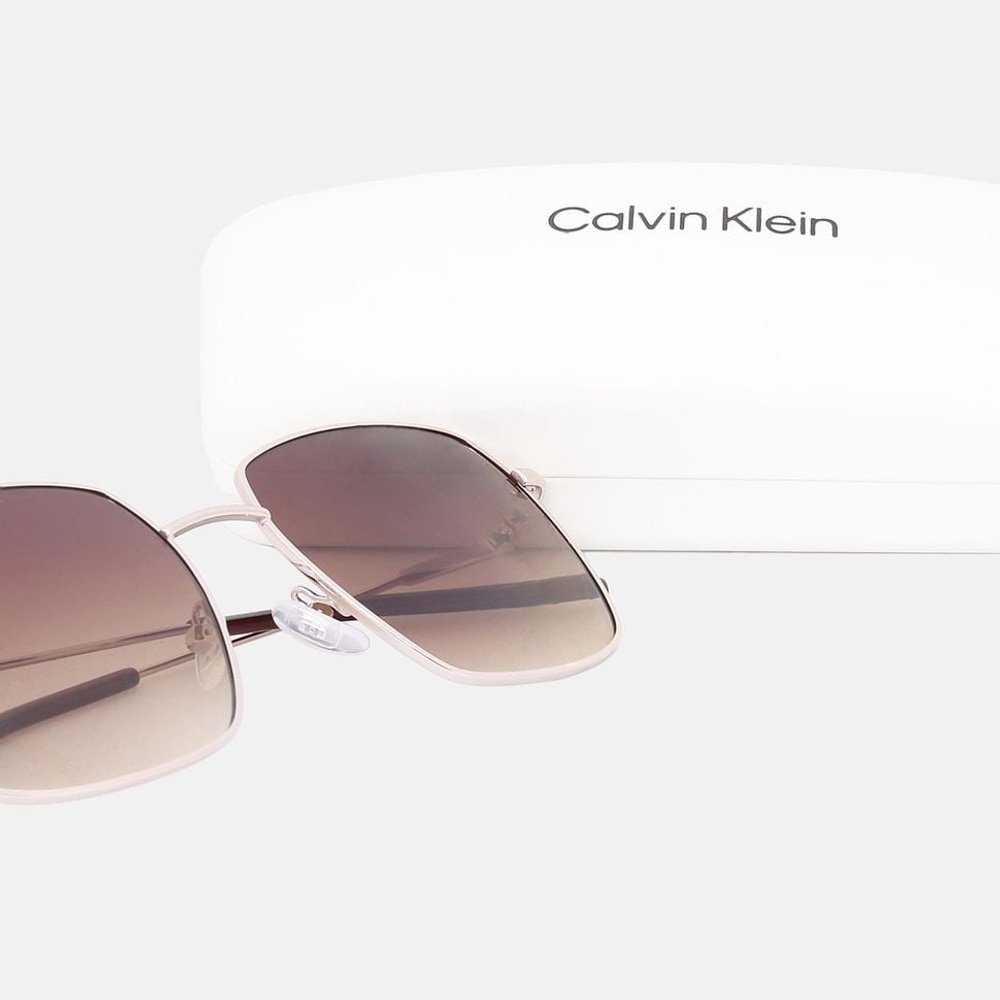 Calvin Klein Sunglasses Gold – glasses – photo 3 of 4