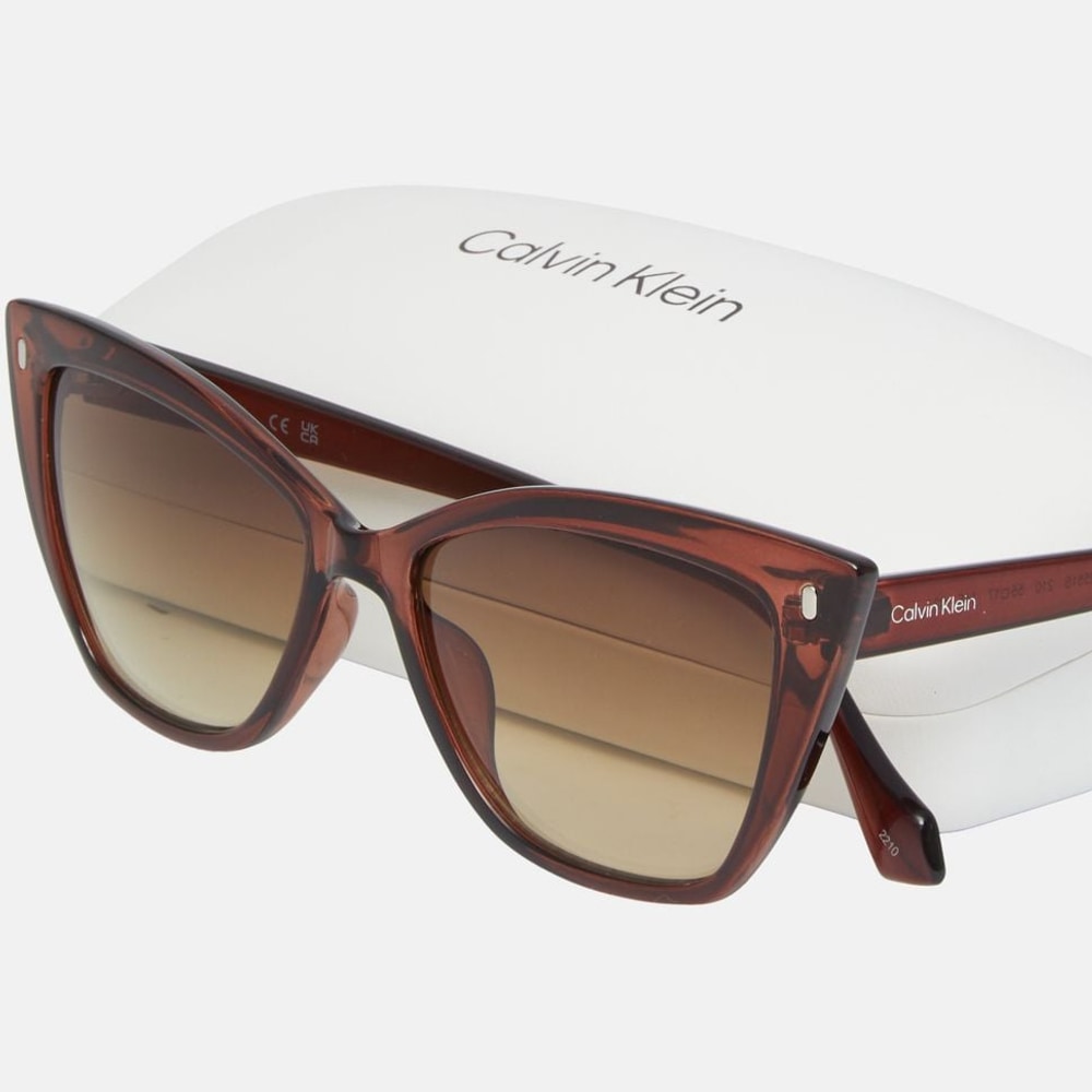 Calvin Klein Sunglasses Brown – szemüveg – fotó 3/4