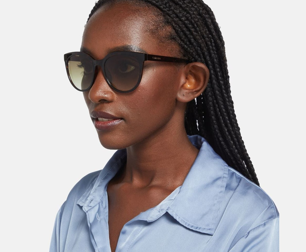 Calvin Klein Sunglasses Dark Brown – gafas – foto 4 de 4
