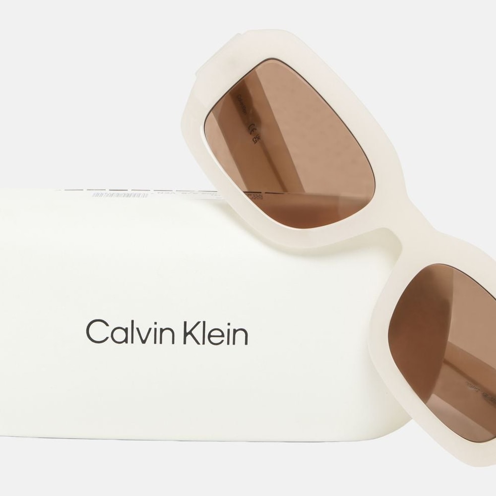 Calvin Klein Sunglasses White – Brille – Foto 3 von 4