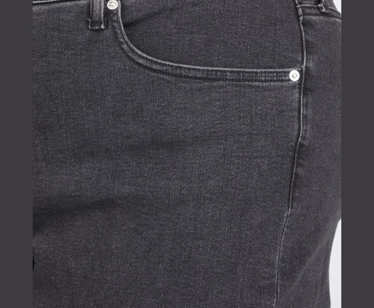 Calvin Klein Slim fit jeans Anthracite – nadrág – fotó 3/5