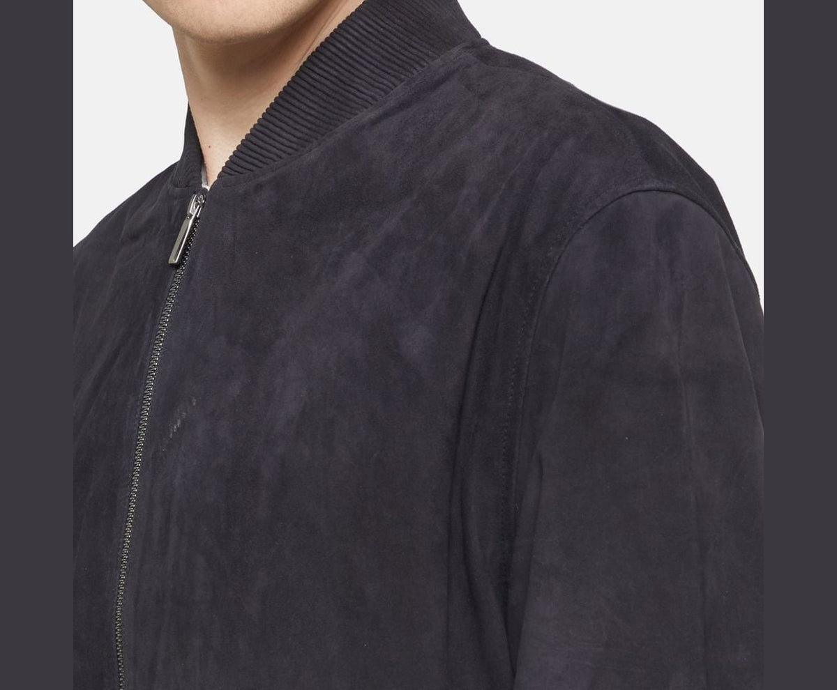 Calvin Klein Leather blouson Blue – ropa – foto 3 de 6