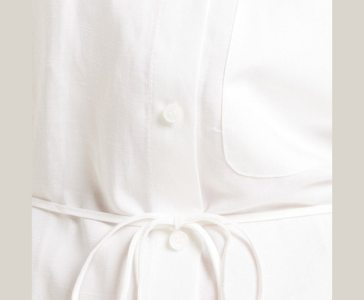 Calvin Klein Shirt dress White – koszula – zdjęcie 3 z 5