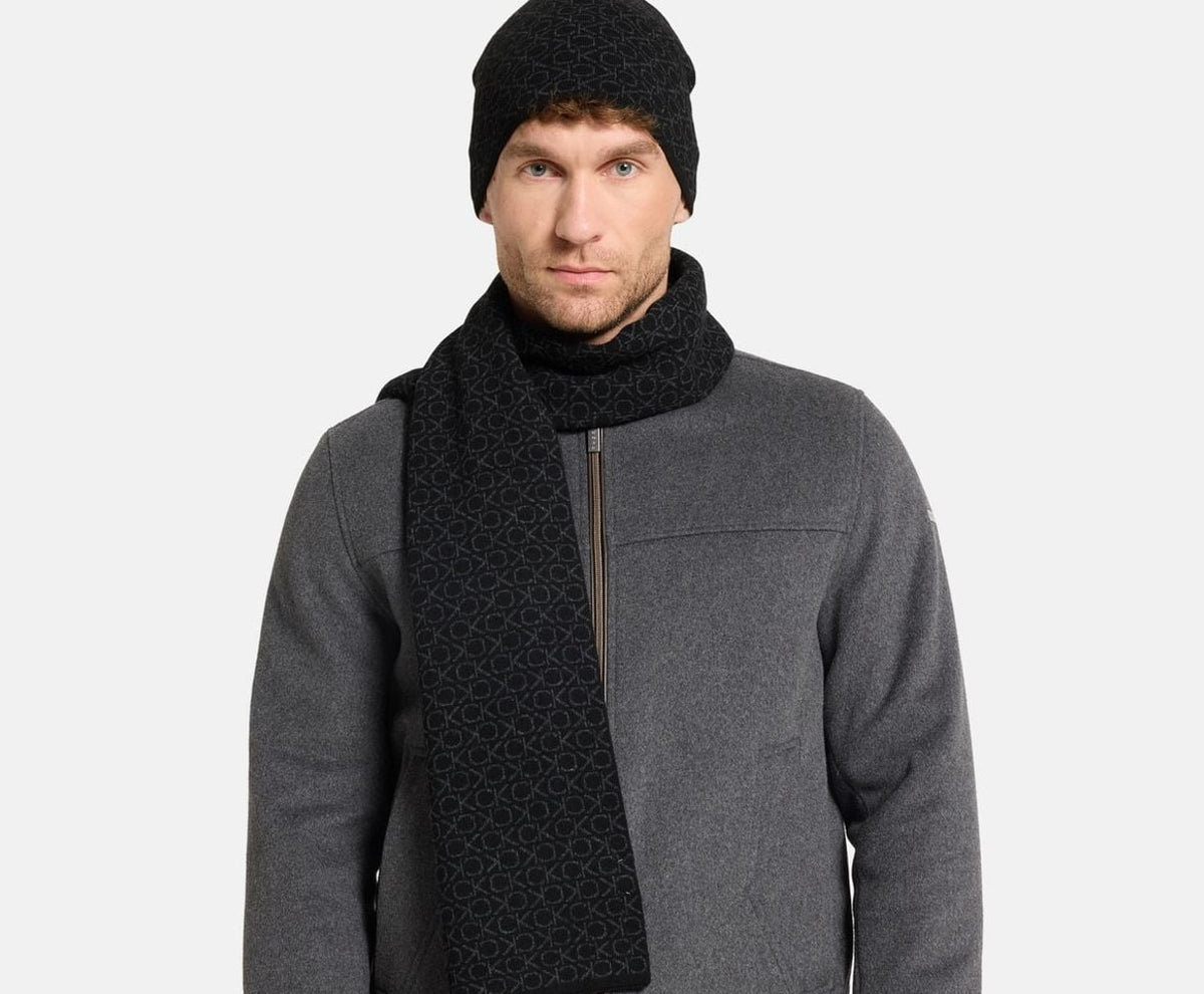 Calvin Klein Wool-blend scarf Black – accesorios – foto 3 de 3