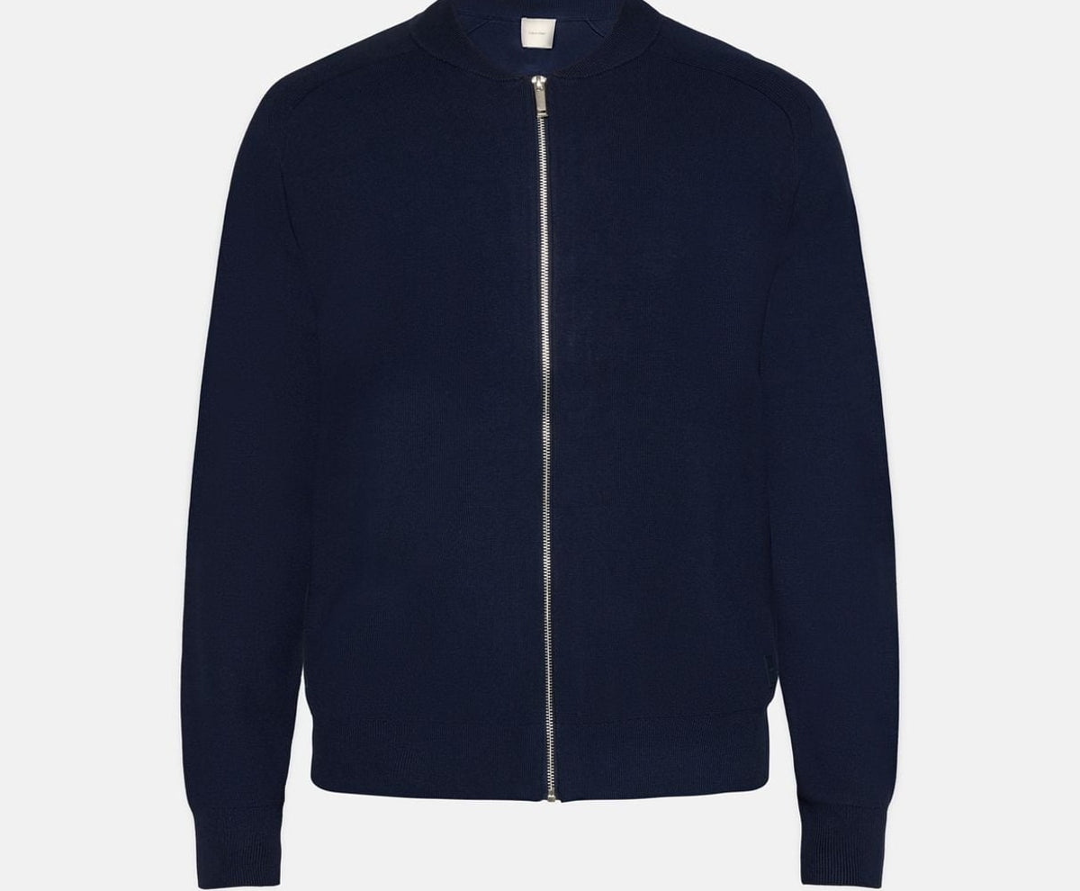 Calvin Klein Cardigan Blue – abbigliamento – foto 5 di 6