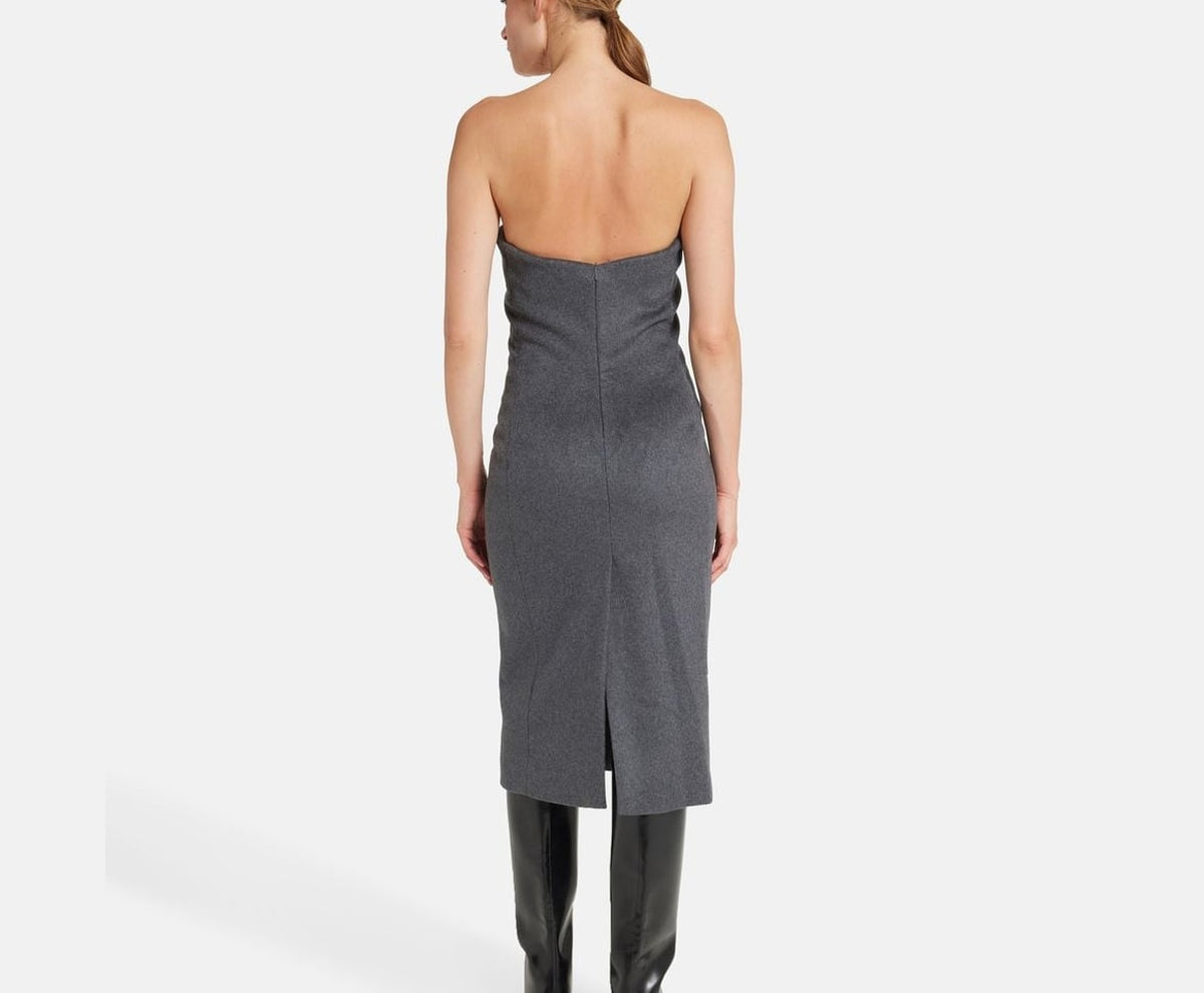 Calvin Klein Bandeau dress Grey – фото 3 з 5