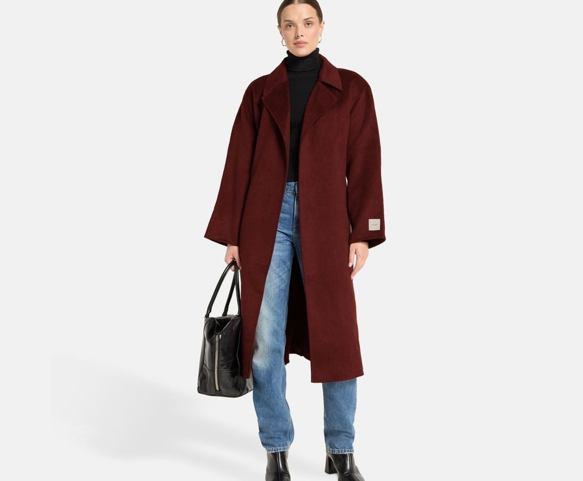 Calvin Klein Wool-blend coat Red – куртка – фото 6 з 6