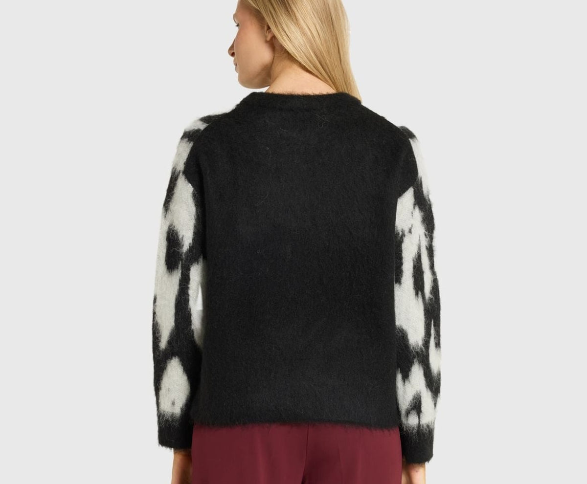 Calvin Klein Wool-blend pullover Black – îmbrăcăminte – fotografia 4 din 5
