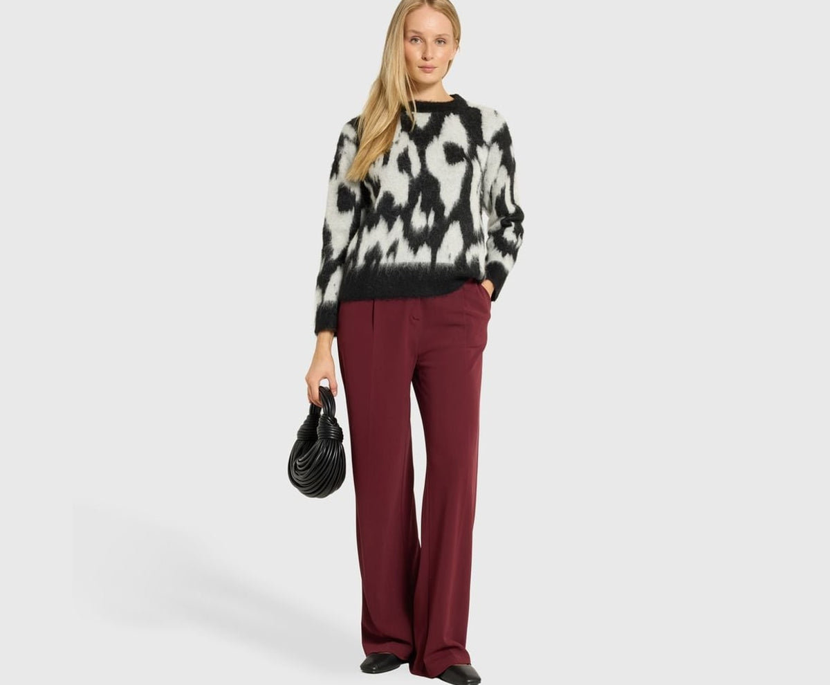 Calvin Klein Wool-blend pullover Black – îmbrăcăminte – fotografia 5 din 5