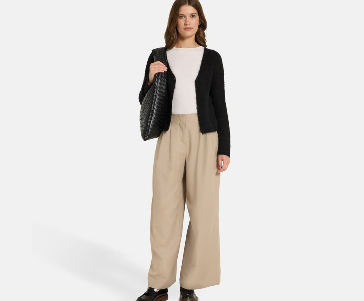 Calvin Klein Wool-blend cardigan Black – tøj – foto 5 af 5