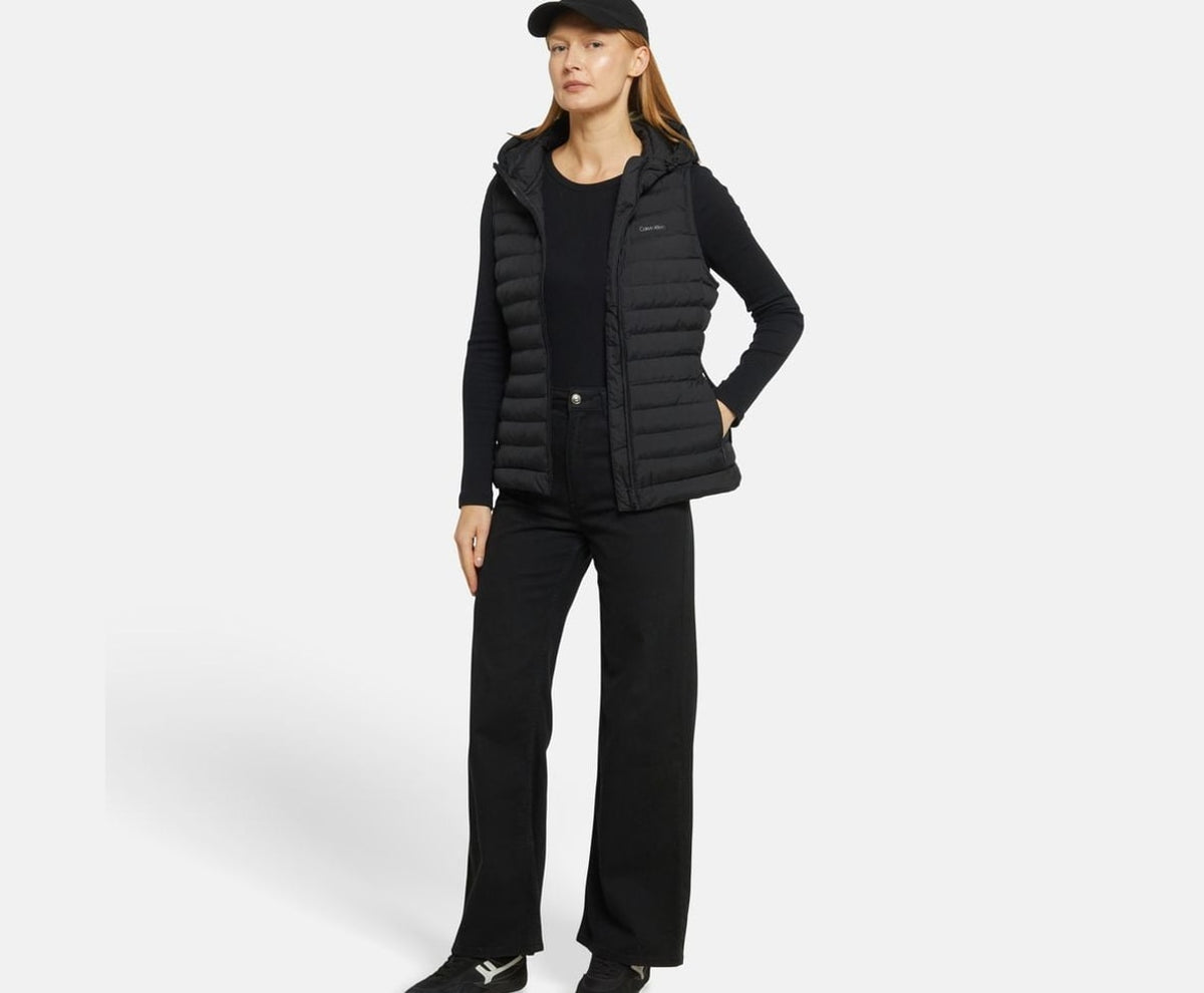 Calvin Klein Quilted gilet Black – jakke – foto 6 af 6
