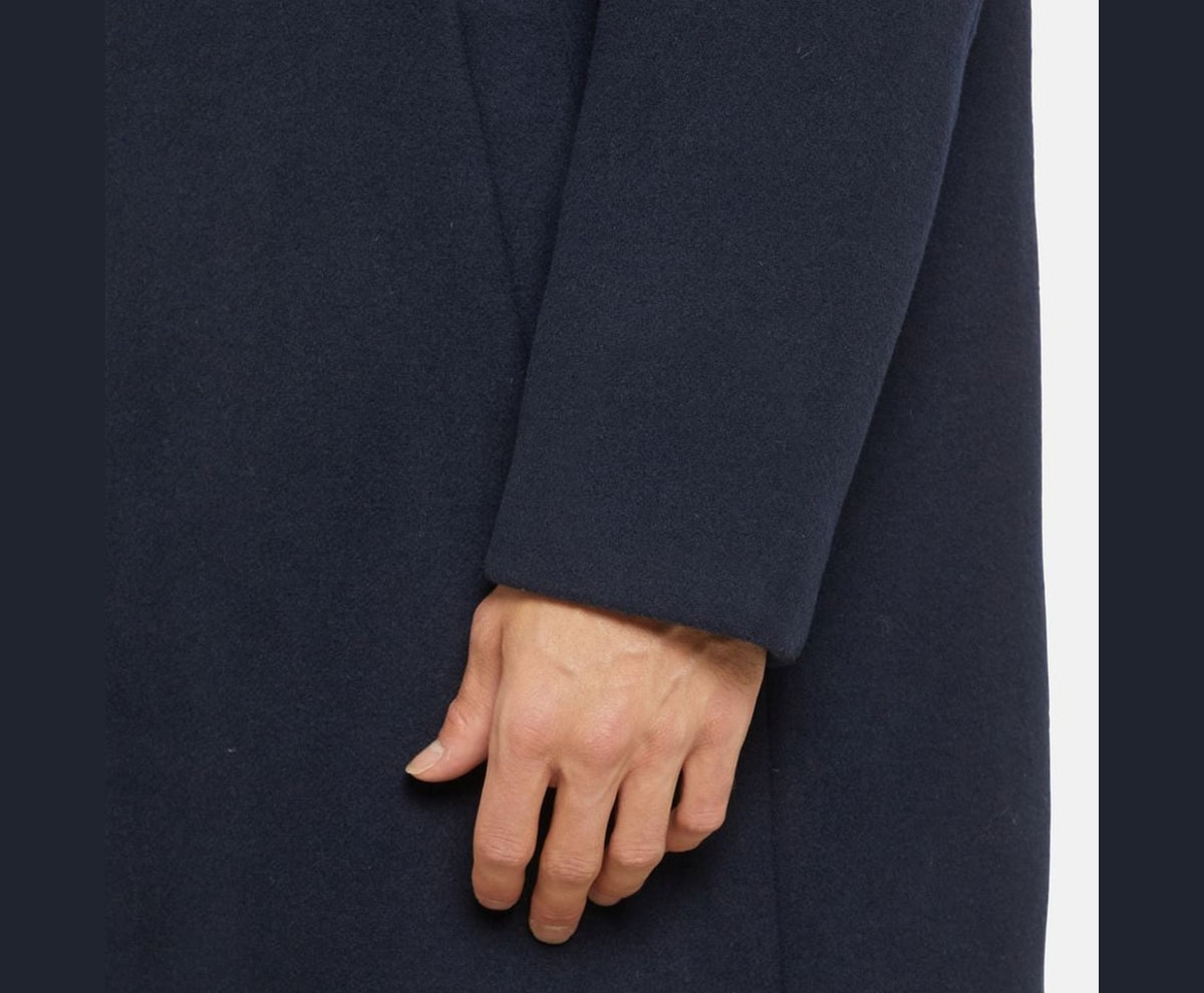 Calvin Klein Wool-blend coat Blue – chaqueta – foto 3 de 6