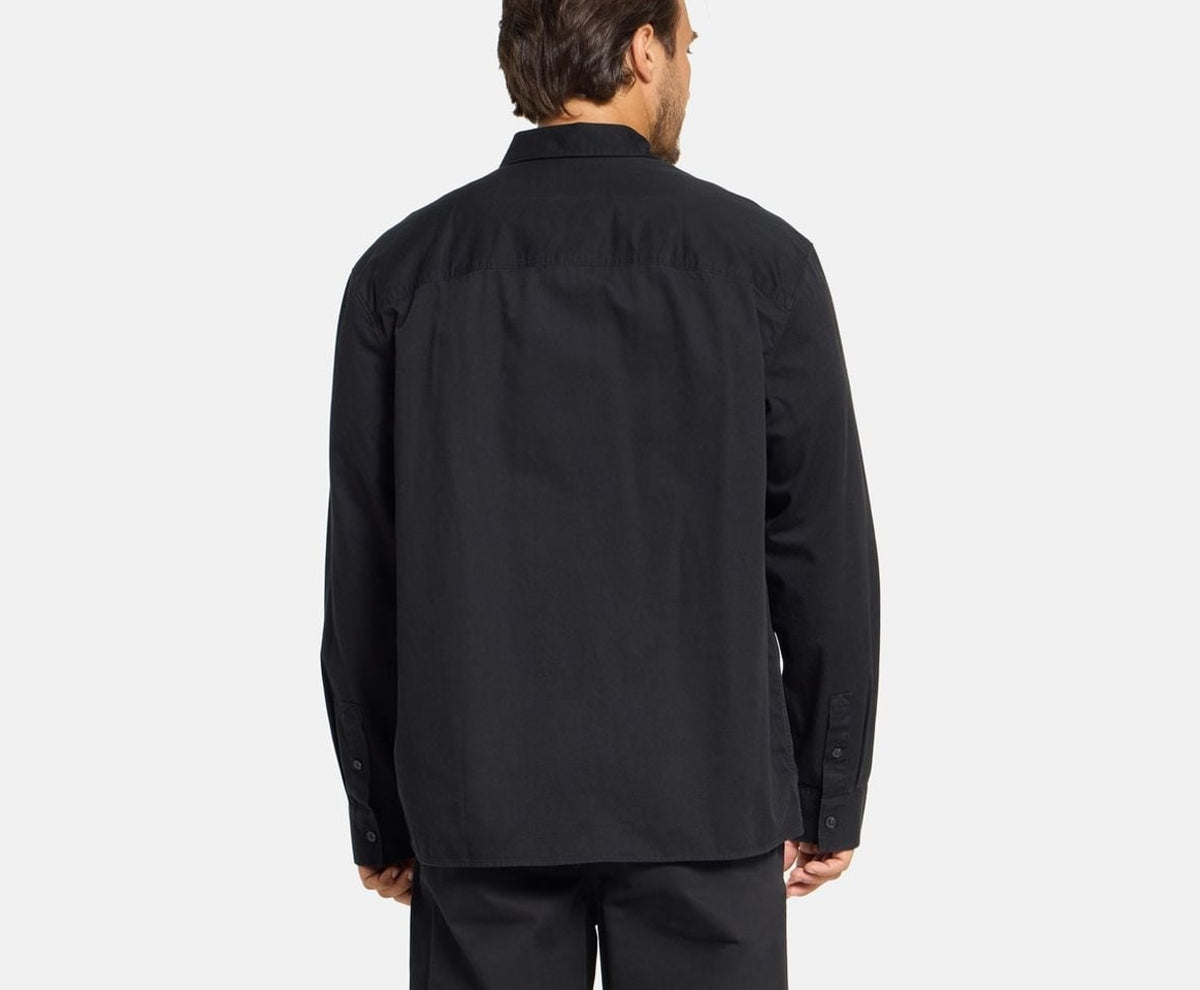 Calvin Klein Long-sleeved shirt - easy fit Black – koszulka – zdjęcie 4 z 5