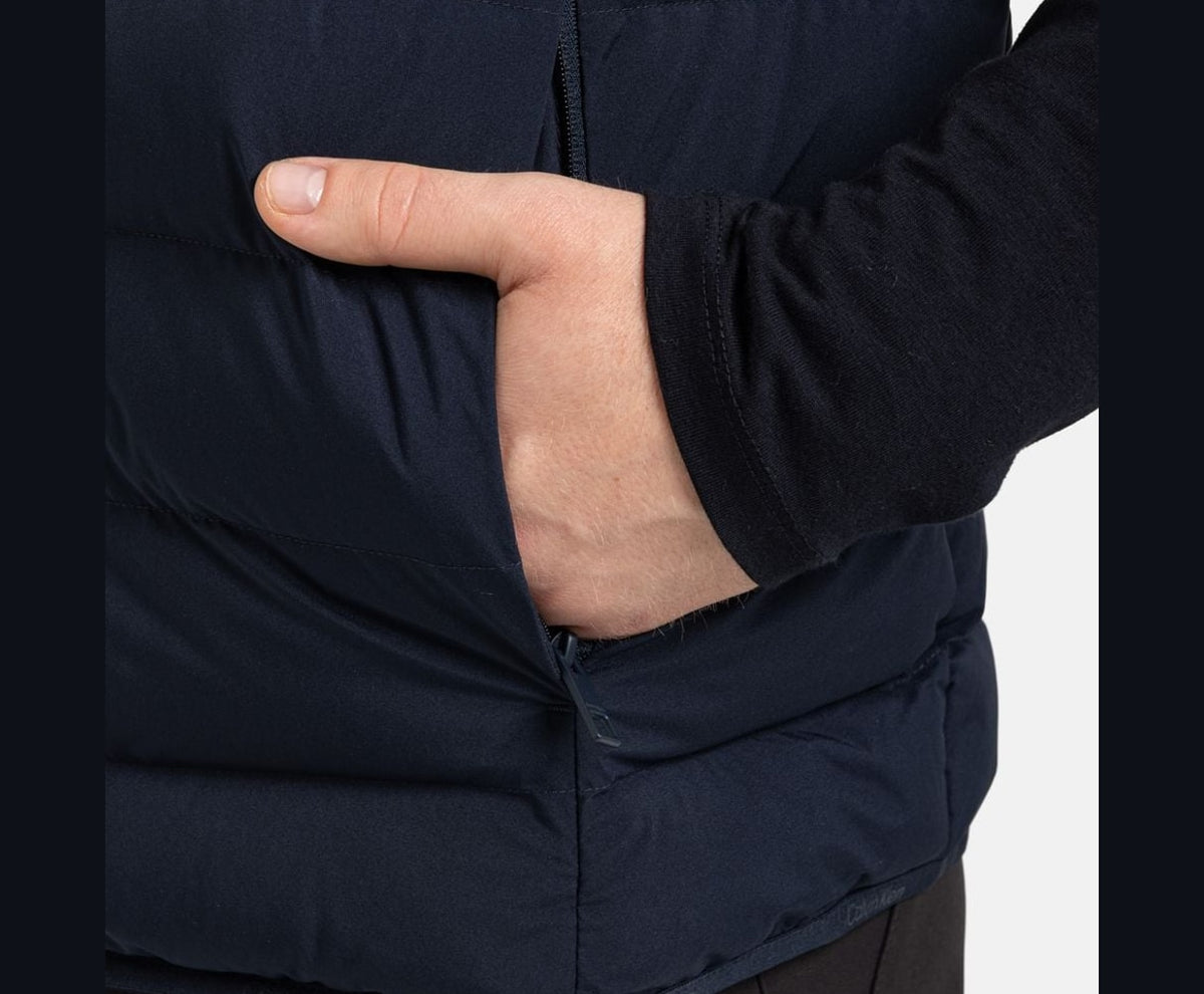 Calvin Klein Quilted gilet Dark Blue – kurtka – zdjęcie 3 z 6