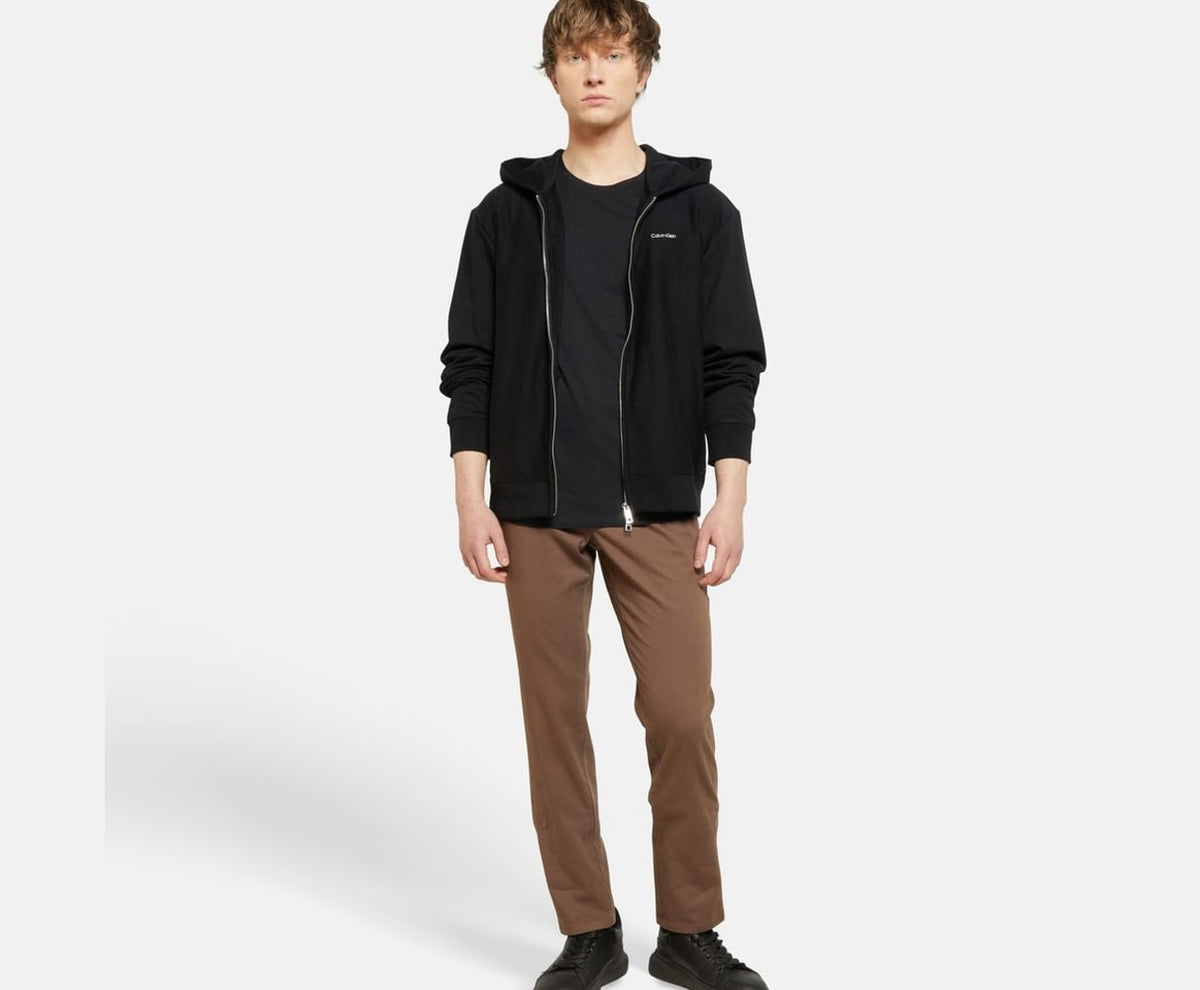 Calvin Klein Hooded sweat jacket Black – jakke – foto 5 af 5