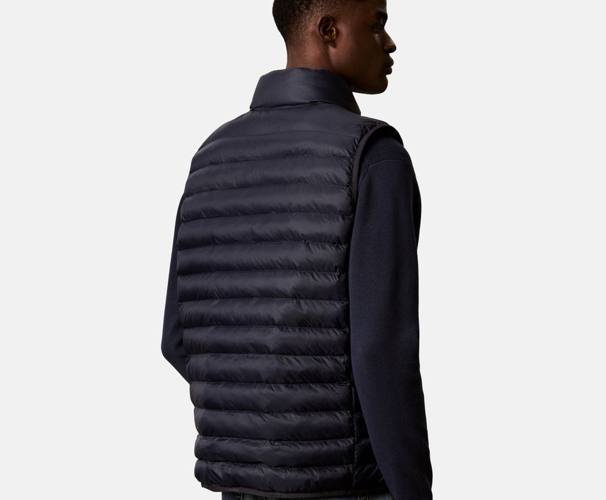 Calvin Klein Quilted gilet Dark Blue – dzseki – fotó 4/5