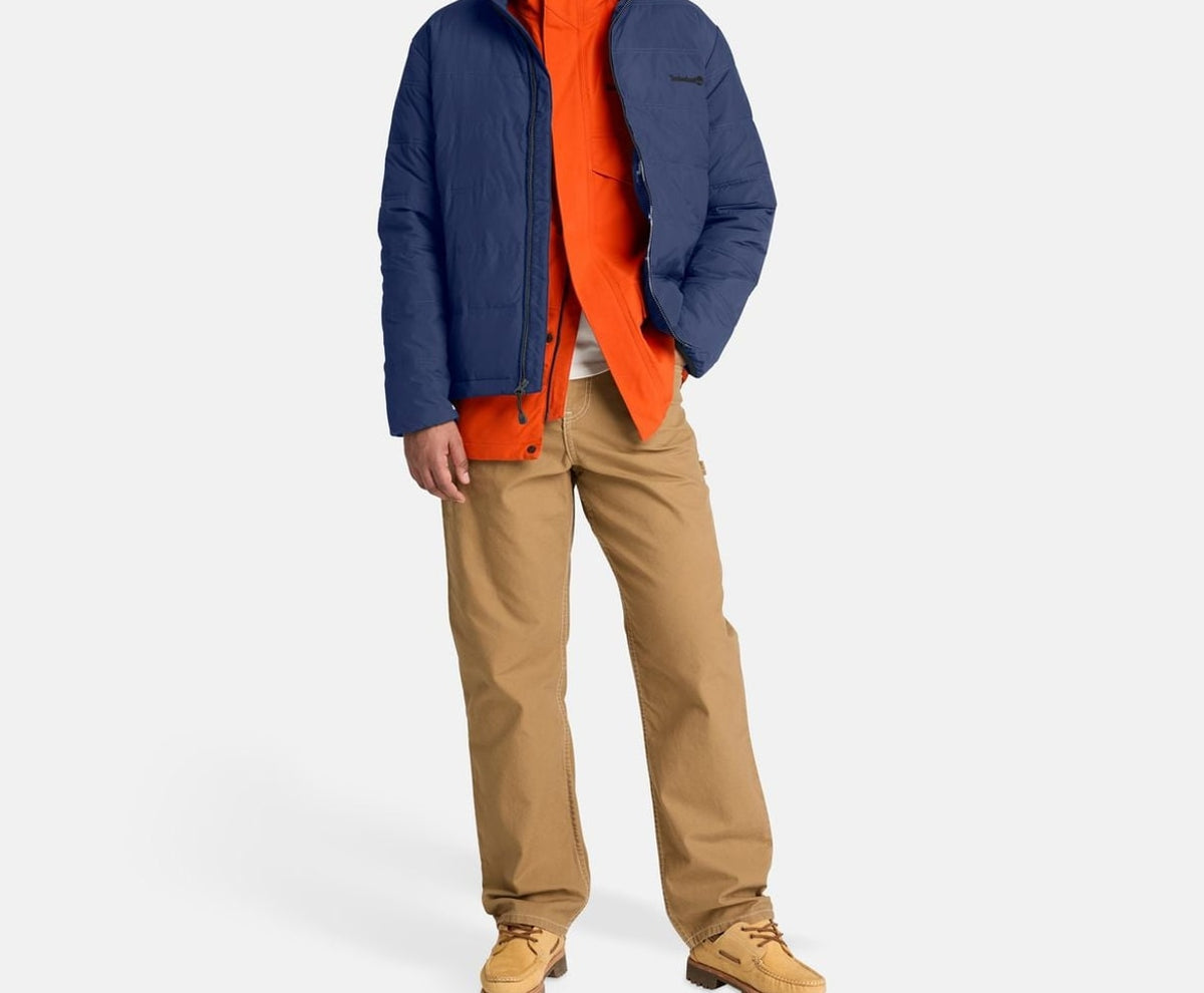Timberland Winter jacket Axis Peak Midnight Blue – jakke – foto 5 af 5