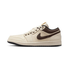 Nike Air Jordan 1 Low Premium Pale Ivory Off Noir Baroque Brown