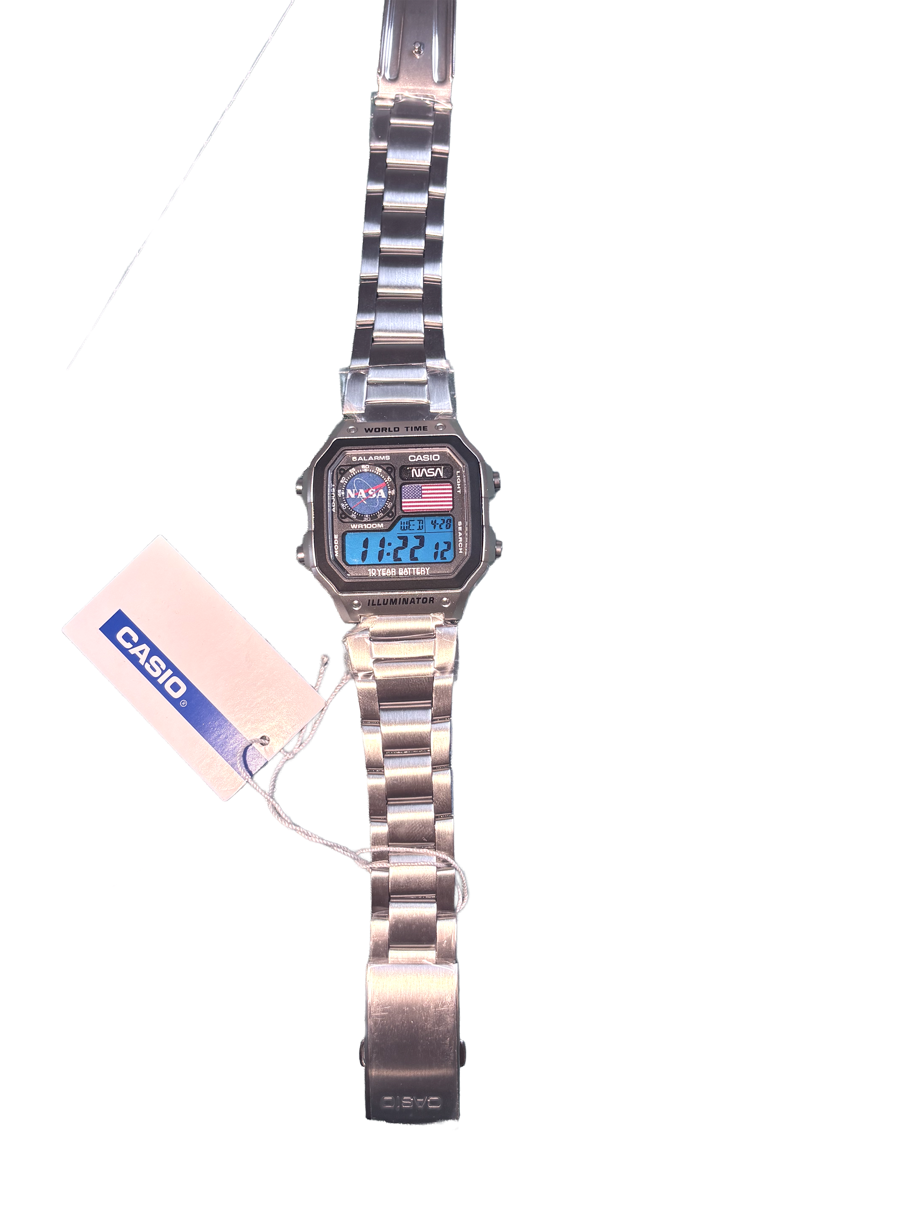 Modial Casio Nasa Steel Watch-Apparel & Accessories-Modial-pikastore.cz