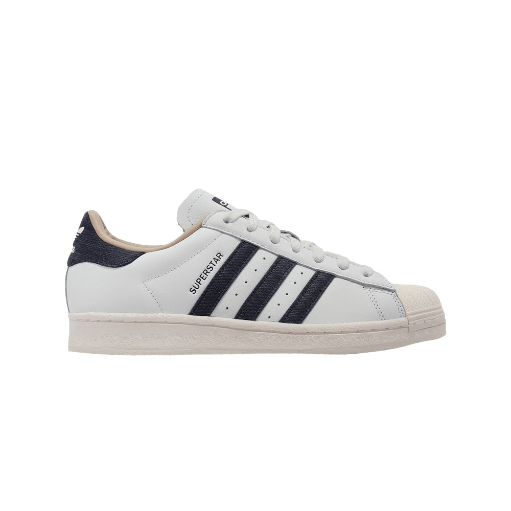 Adidas Superstar Denim Pack - White – chaussures, blanc