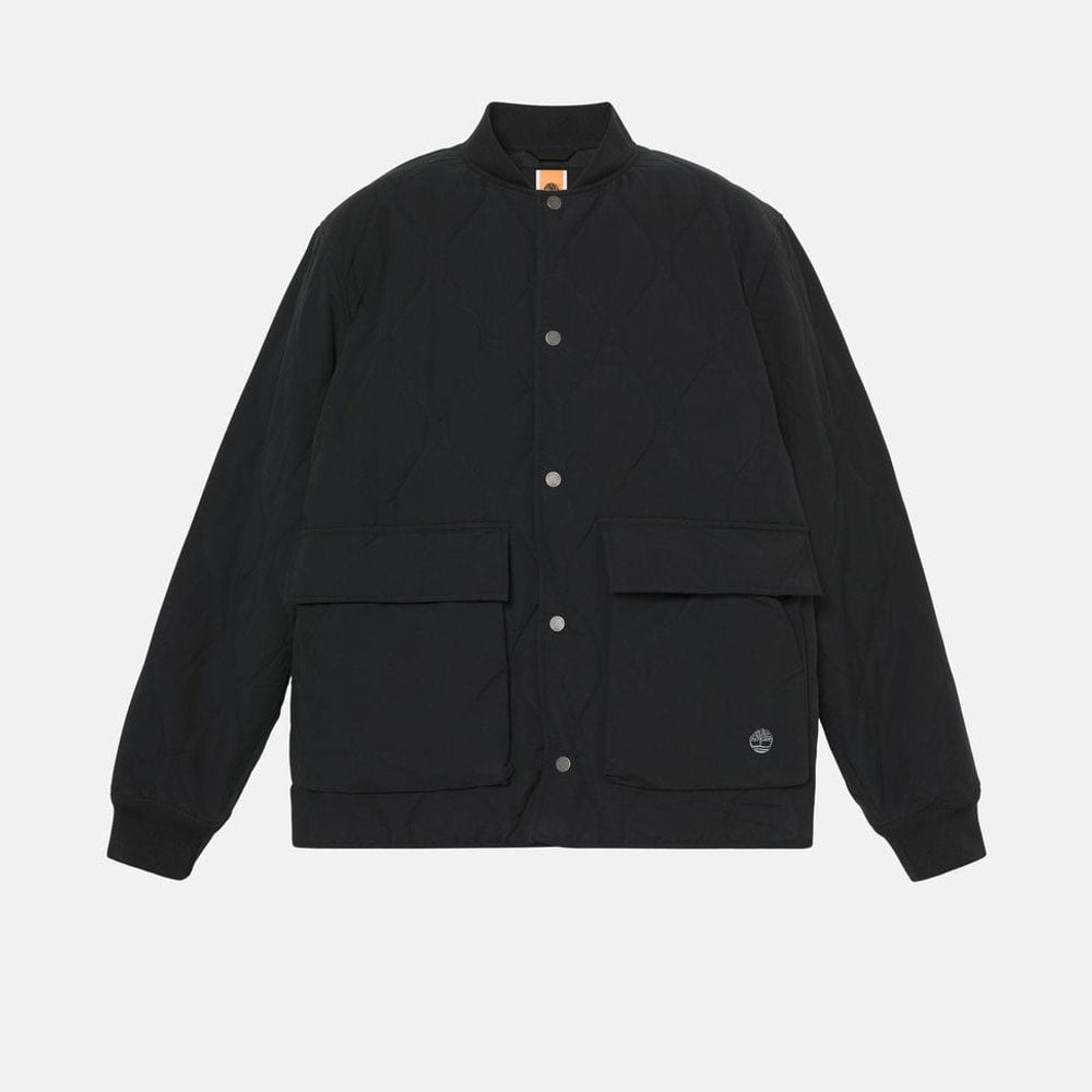 Timberland Quilted jacket Black – kurtka, czarny