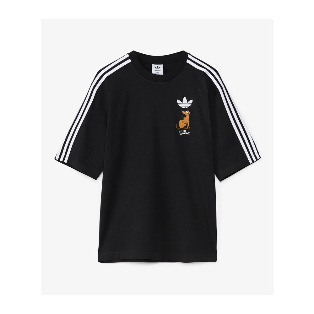 adidas Originals Little Santa's Helper Graphic Oversized T-Shirt Black – tričko