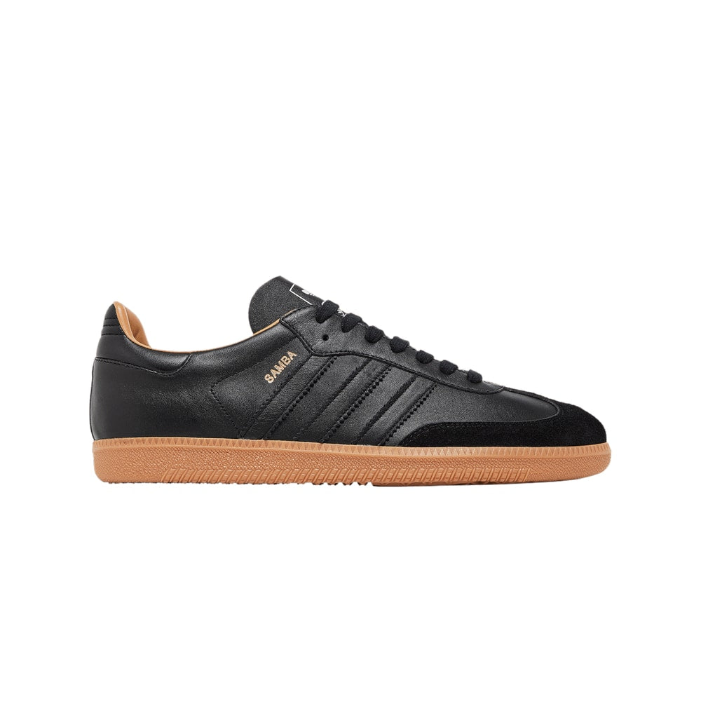 adidas Samba OG Made in Italy Black Gum – tenisky, oranžová