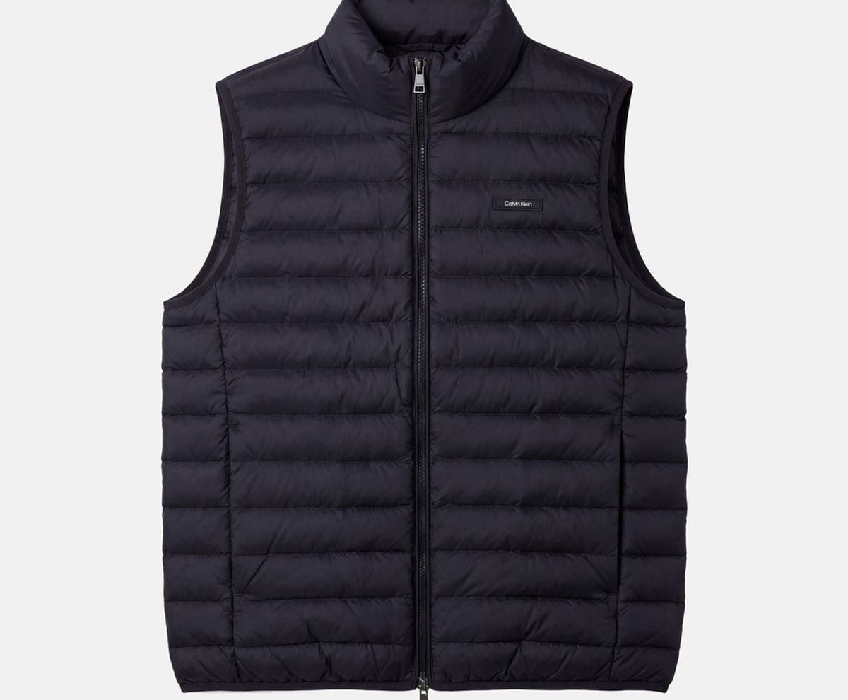 Calvin Klein Quilted gilet Dark Blue – яке