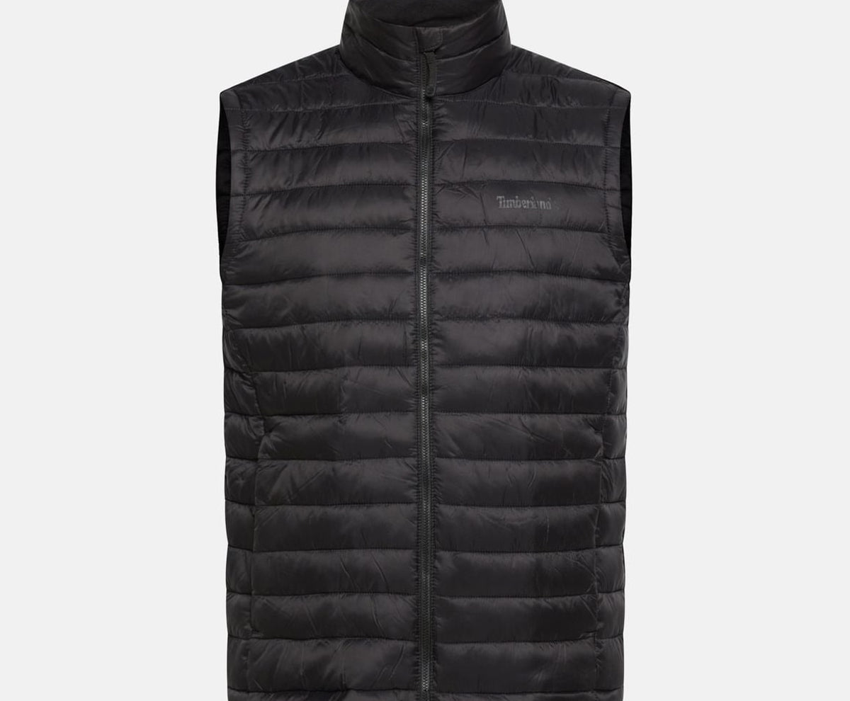 Timberland Quilted gilet Black – kurtka, czarny