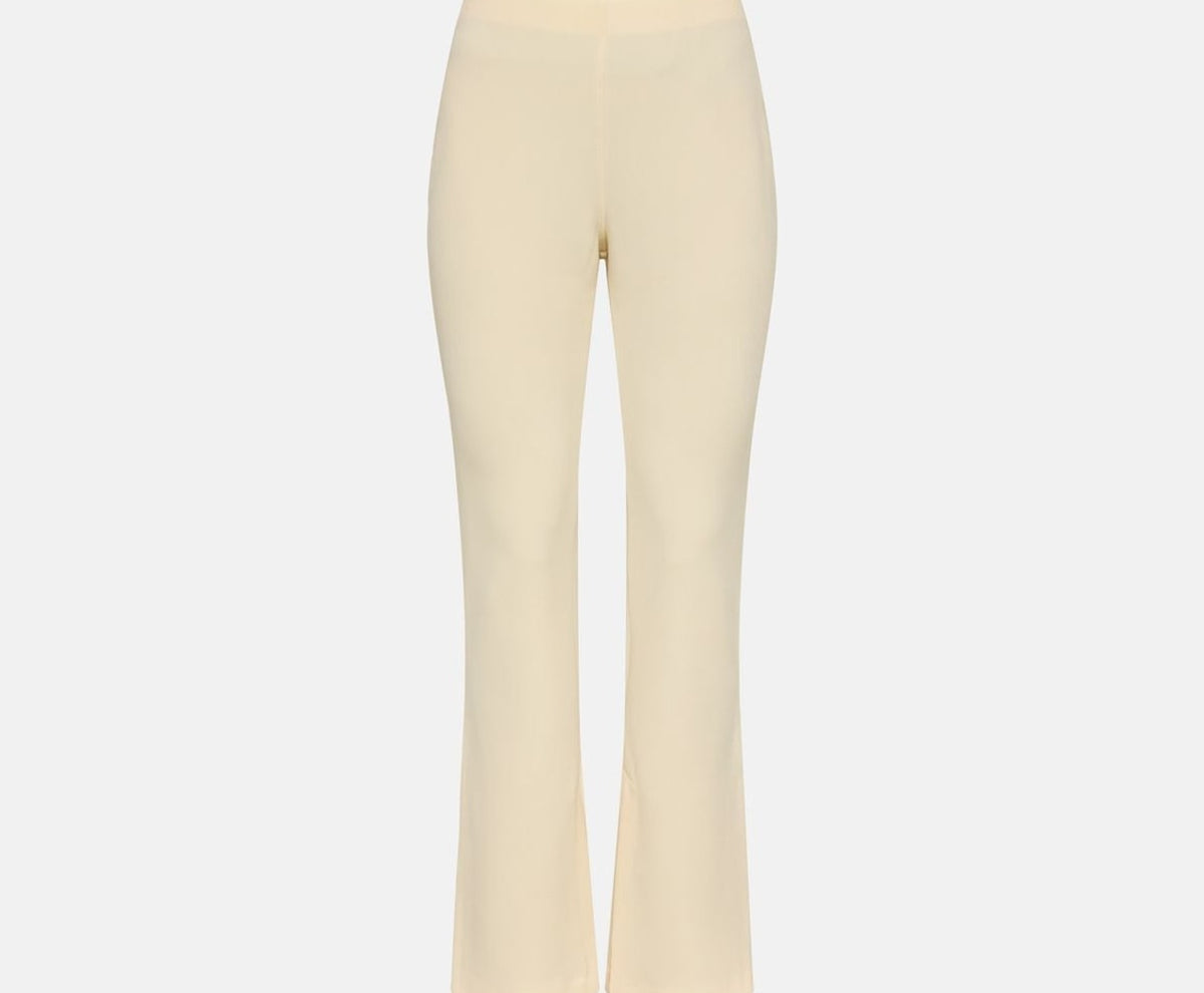 Calvin Klein Flared trousers Pink – housut, vaaleanpunainen