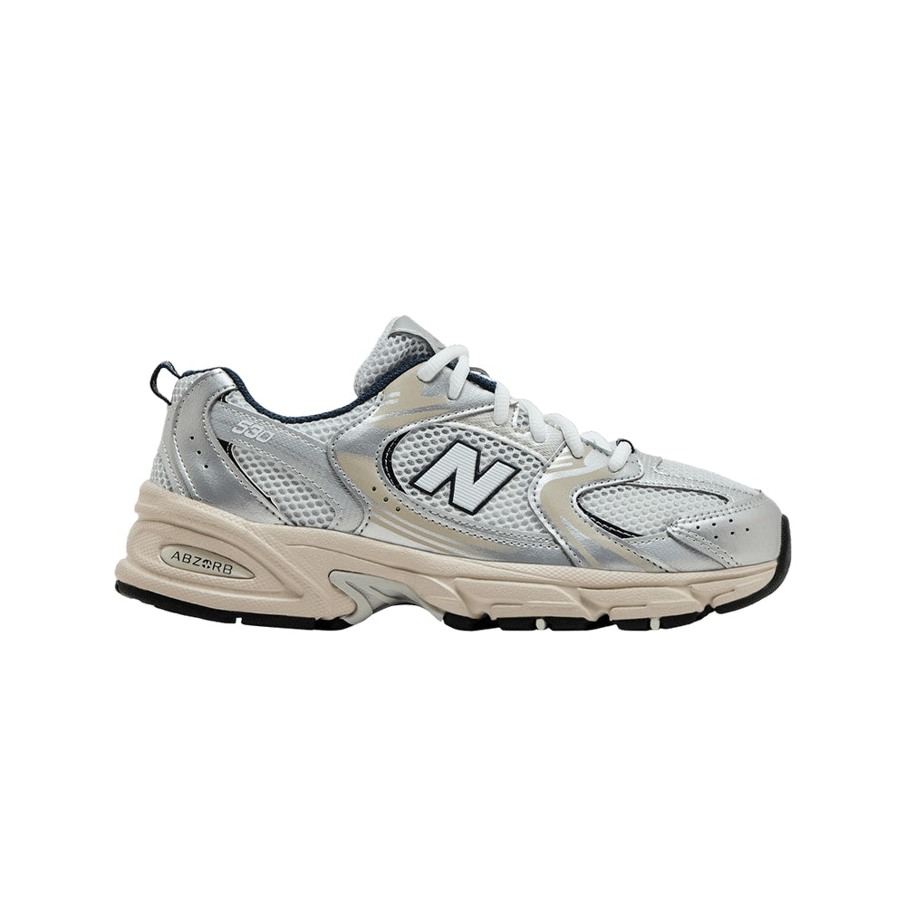 New Balance 530 Big Kid Summer Fog Navy – tenisky, šedá