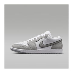 Air Jordan 1 Low SE Vit Iron Grey Wolf Grey