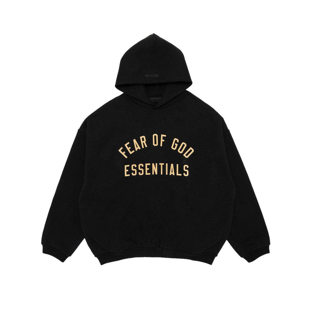 Fear of God Essentials Fleece Hoodie Black – mikina, černá