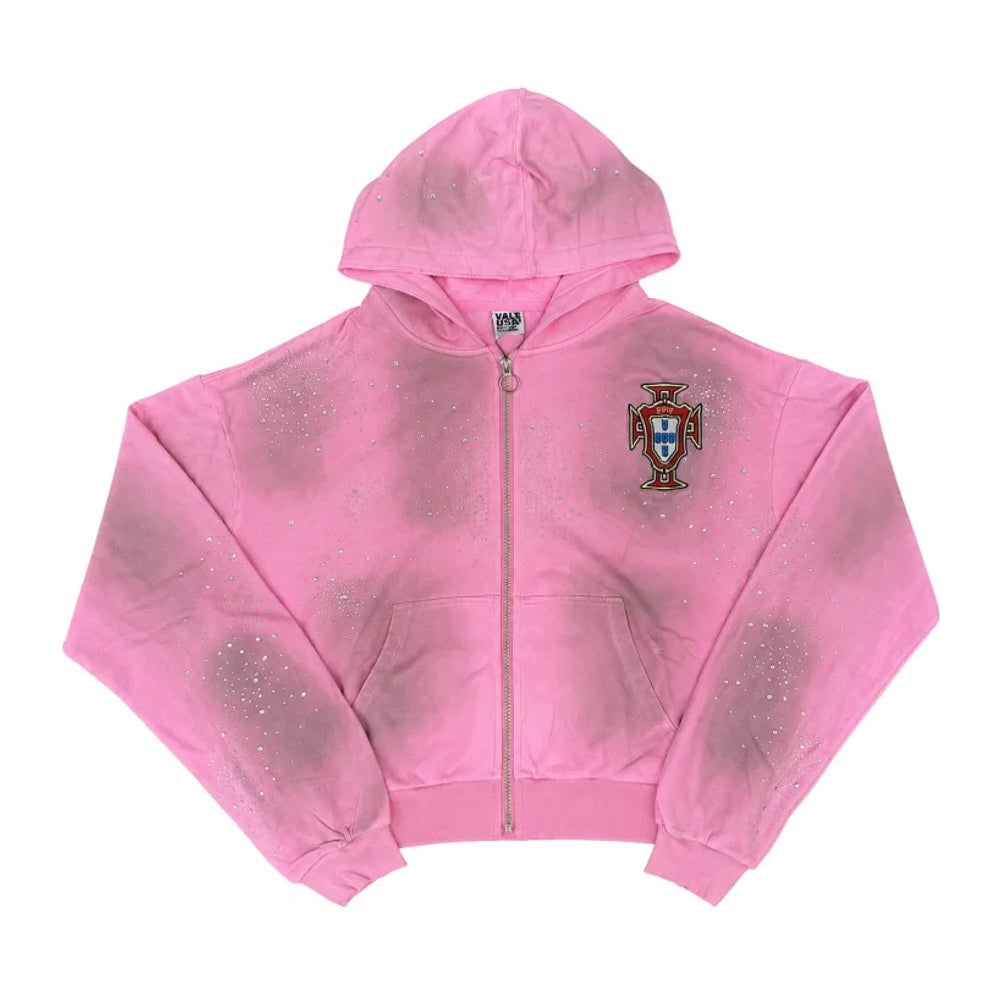 Vale Forever Pluto Cluster Zip Up Hoodie Pink (real PINK colorway; your current Pink product shows a black… – dukserica