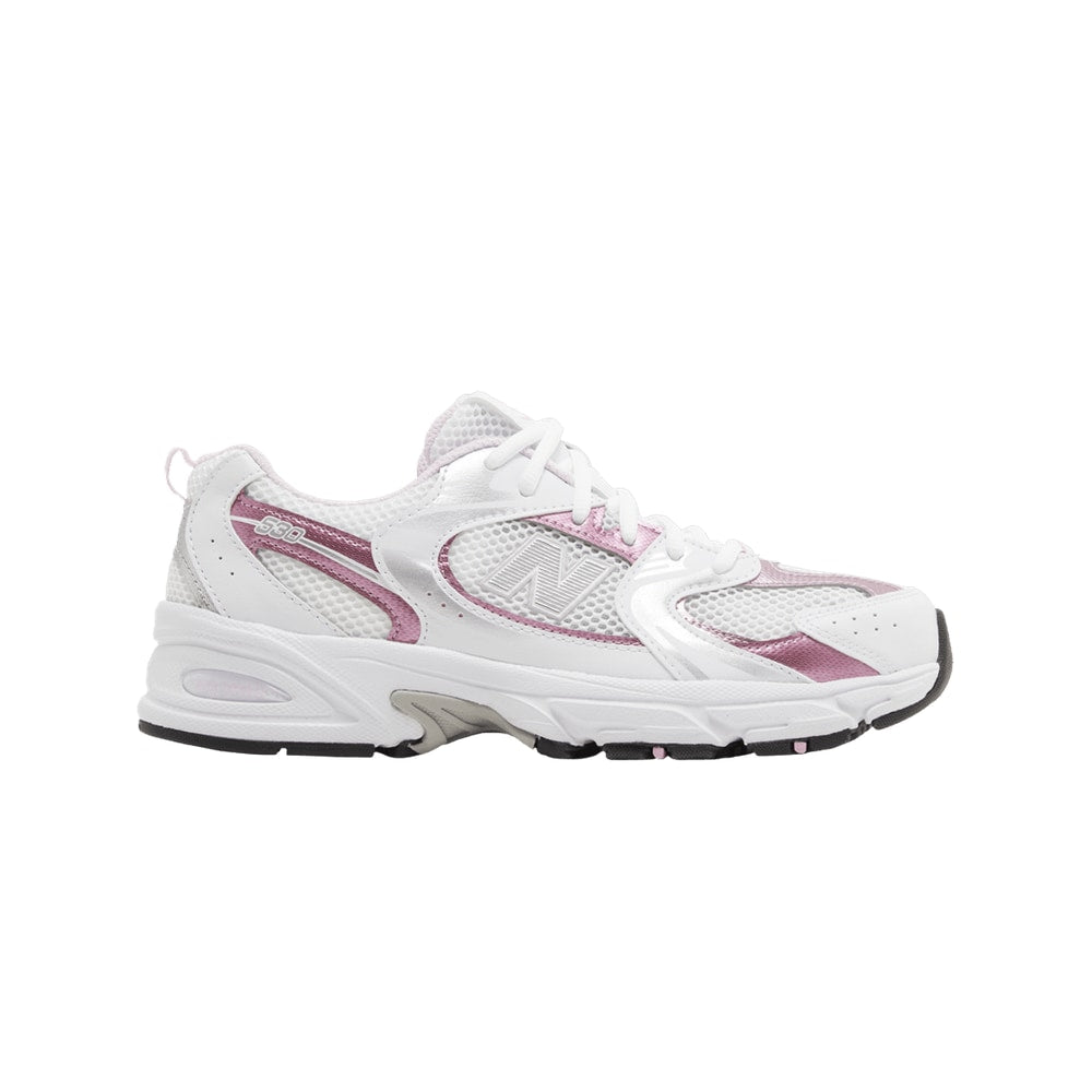 New Balance 530 Big Kid Pink Sugar – tenisky, bílá