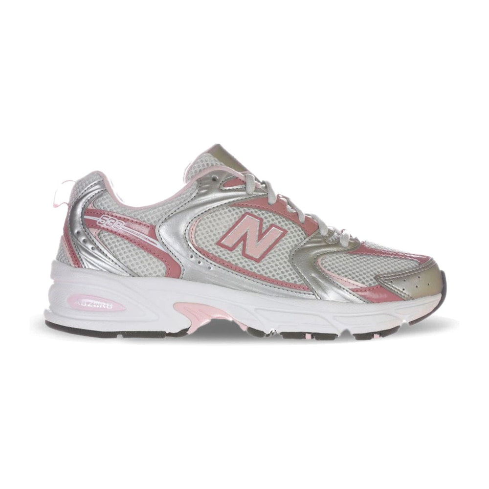 New Balance 530 Silver Metalic Rosewood – tenisky, stříbrná