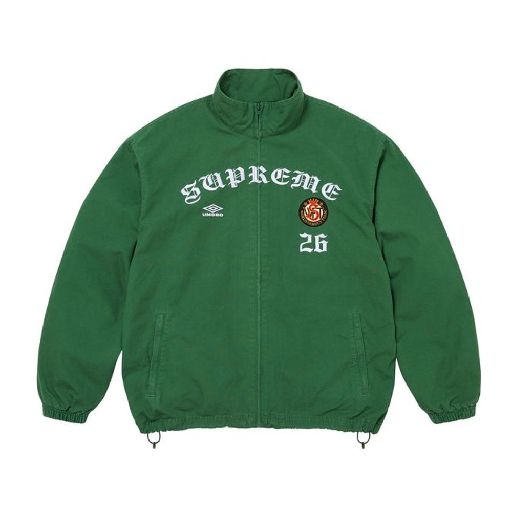 Supreme x Umbro Cotton Ripstop Track Jacket Green – veste