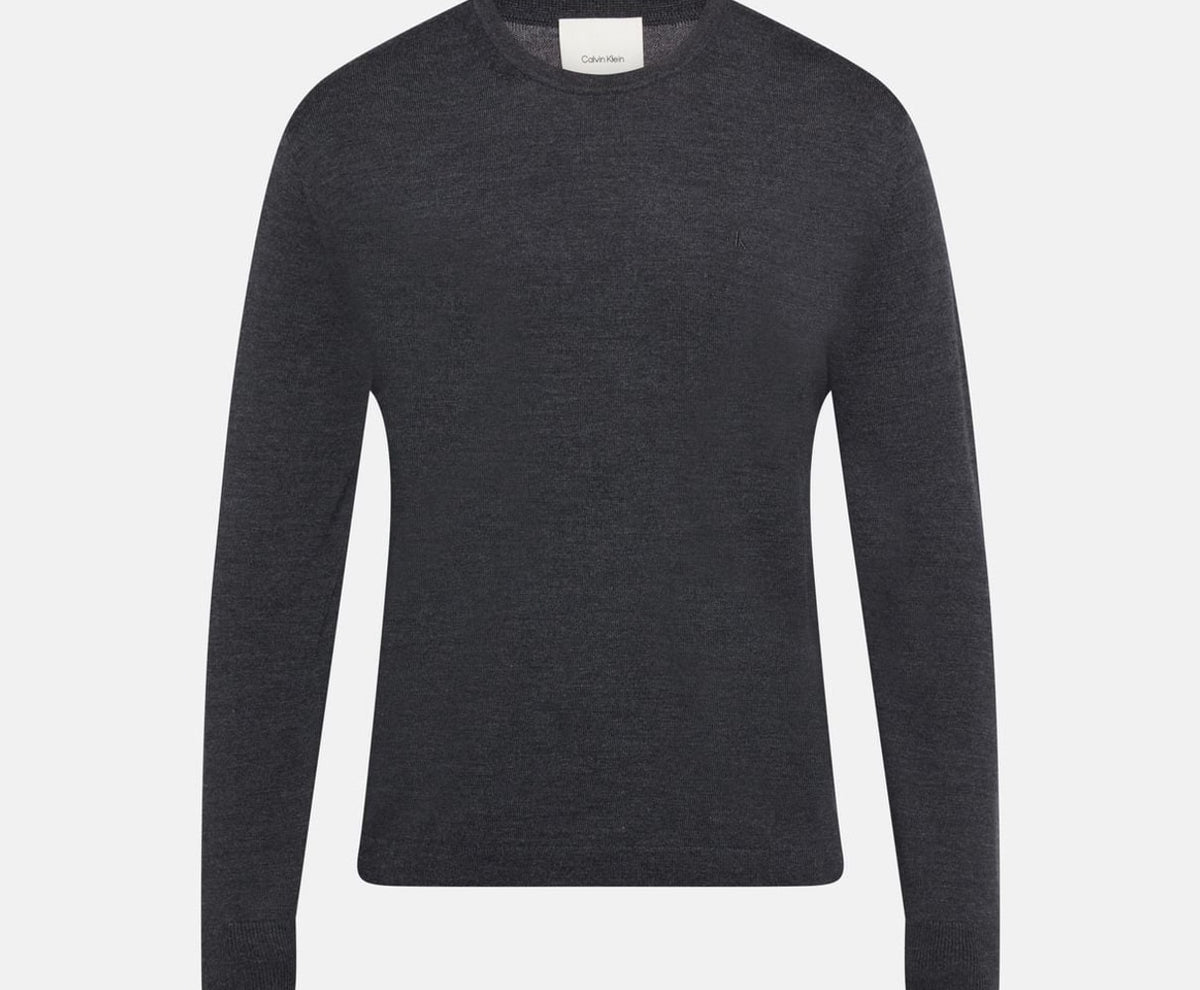 Calvin Klein Wool pullover Grey – ruházat, szürke