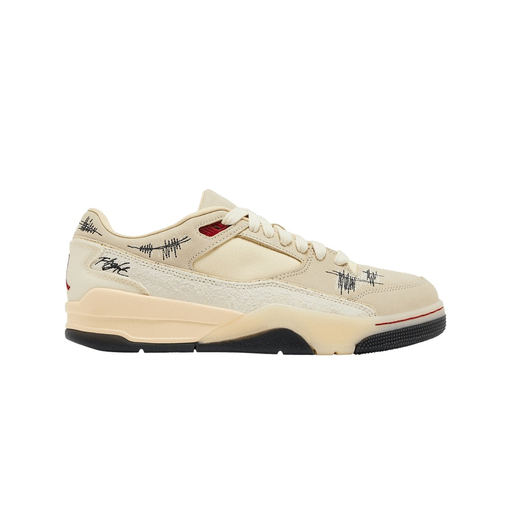 Who Decides War x Air Jordan Wmns Jordan Flight Court The World Is Your Court - Crèpe – adidași, bej