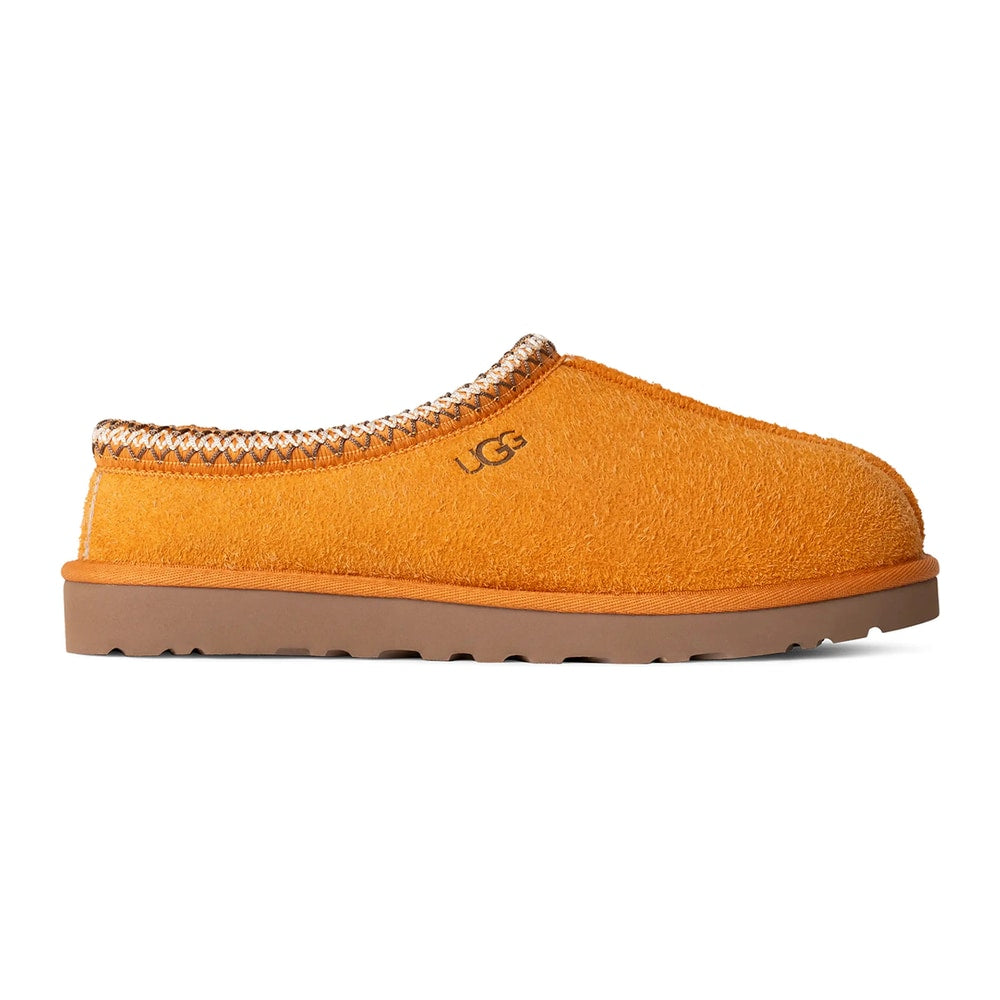 UGG Tasman Shaggy Suede Slipper Dark Apricot – pantofle, oranžová