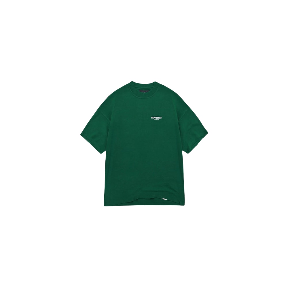 Represent Owner's Club T-Shirt Racing Green/White – camiseta, verde