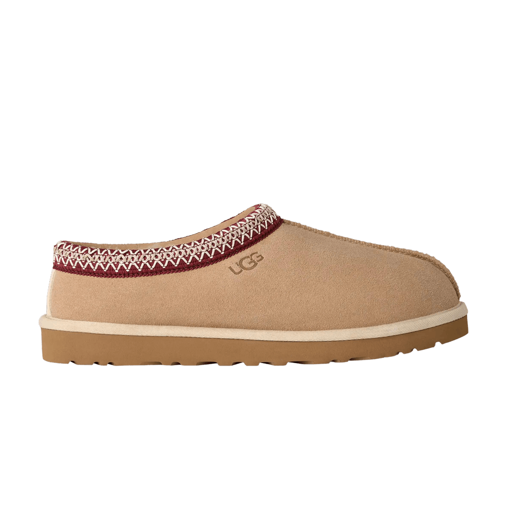 UGG Tasman II Slipper Driftwood Biking Red – pantofle, béžová