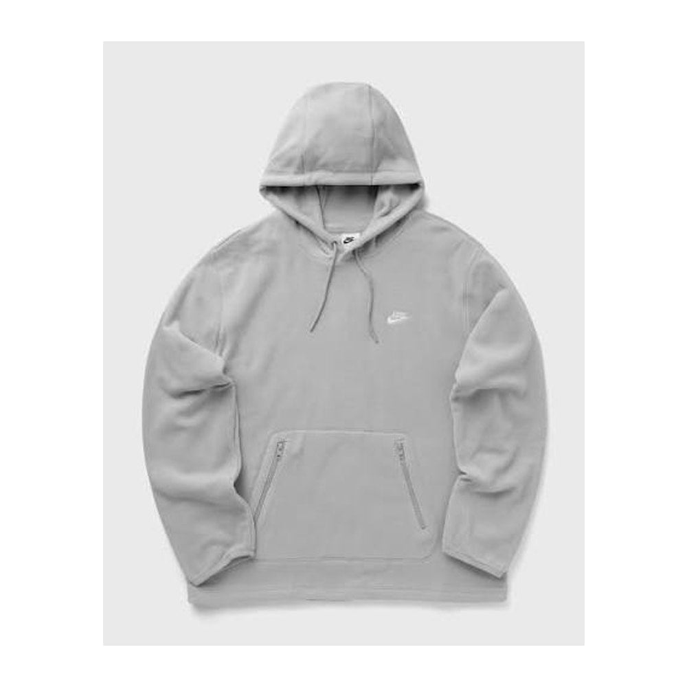 Nike Club Men's Winterized Pullover Hoodie Light Smoke – felpa
