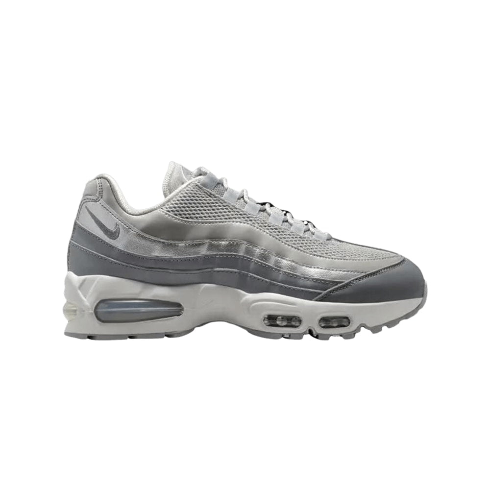 Nike Air Max 95 Big Bubble - Grey Fog Silver – sneakers, sølv