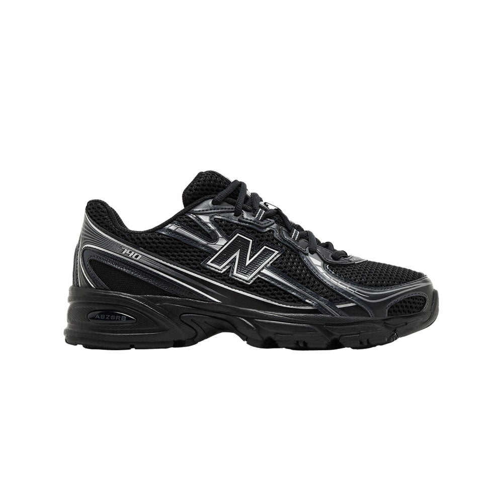 New Balance 740v2 Black Silver Metallic – tenisky, černá