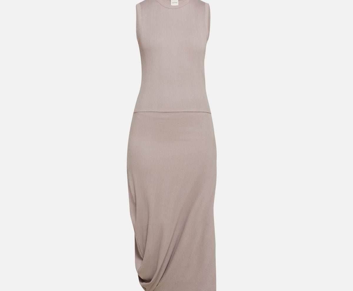 Calvin Klein Midi dress Greige – одяг