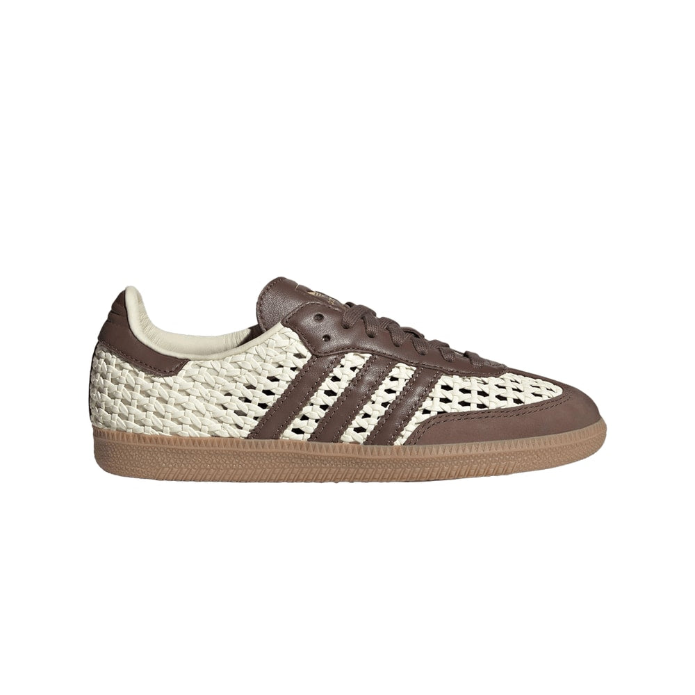 adidas Wmns Samba OG Cream White Earth Strata Gold Metallic – tenisky, oranžová
