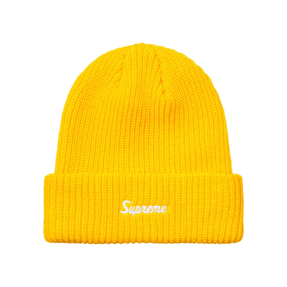 Supreme Loose Gauge Beanie Yellow – čepice