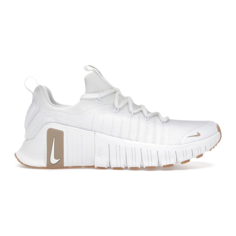Nike Free Metcon 6 White Gum Light Brown Hemp – scarpe
