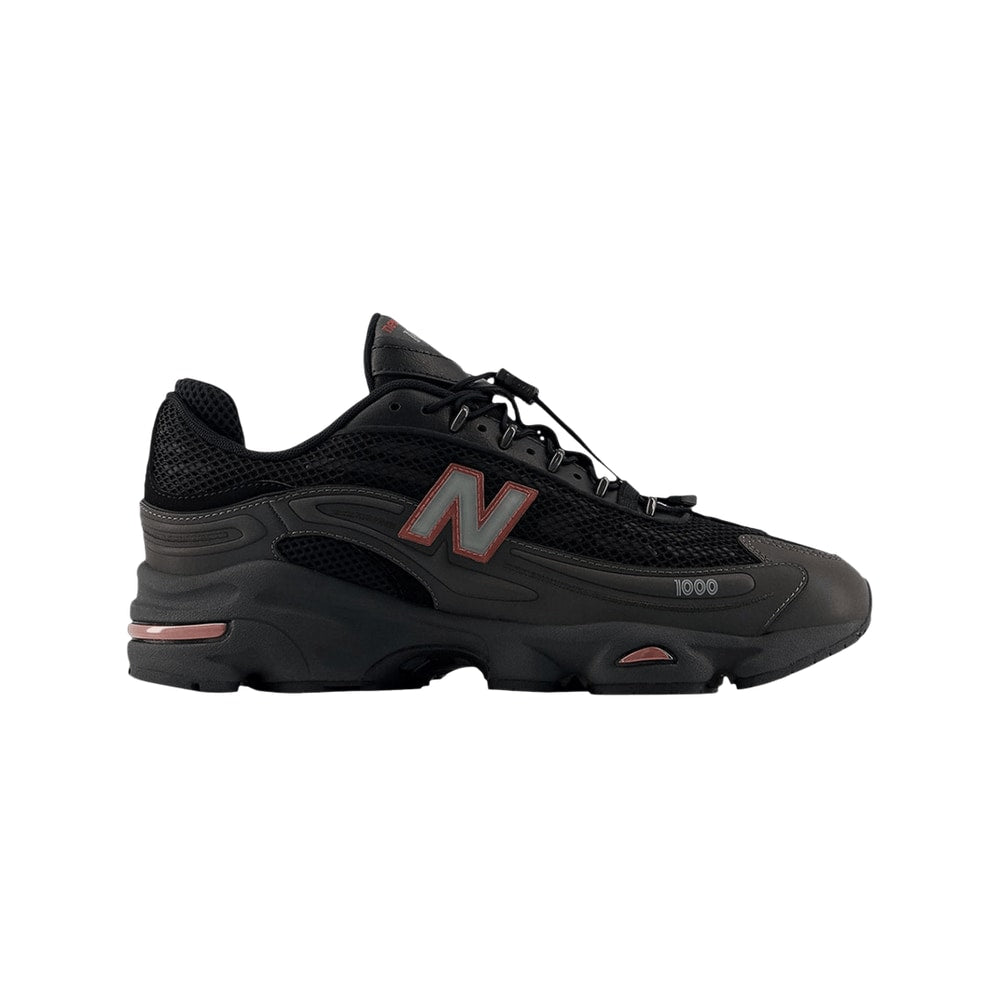 New Balance 1000G Black Metallic Red Rock – schoenen, zwart
